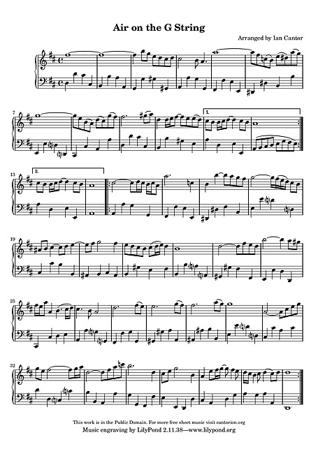 Miniatura di partitura