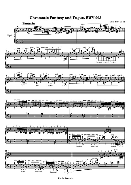 Miniatura di partitura