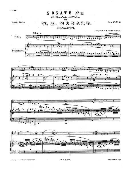 Miniatura di partitura