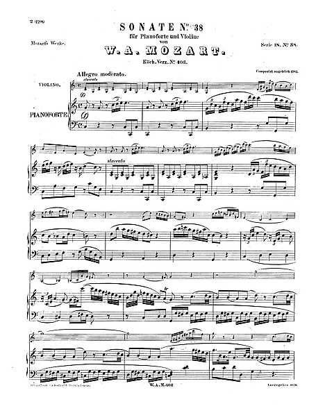 Miniatura di partitura