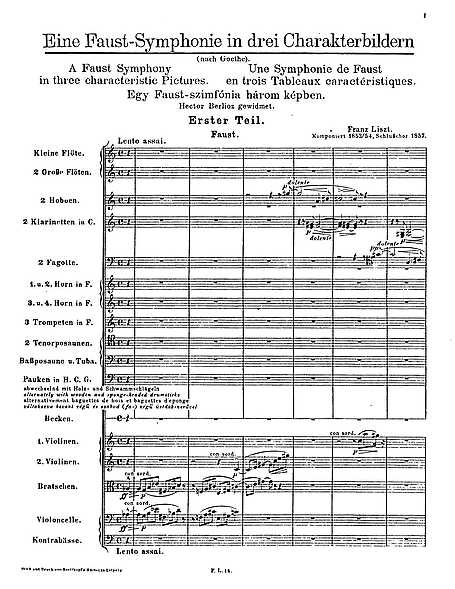 Miniatura di partitura